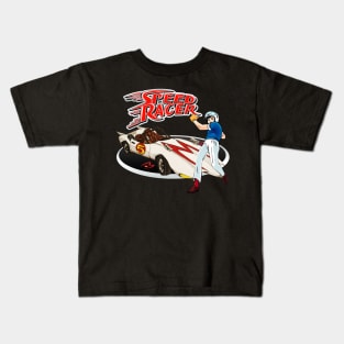 Go Speed Racer Go Go!!! Kids T-Shirt